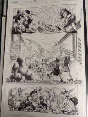 Strange Academy Original Comic Book Art by Humberto Ramos | eBay US (Buy It Now)