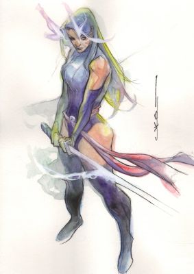 Psylocke by Uko Smith