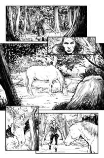 Gavin Smith | Gavin Smith - Heartpiercer Issue 1, Page 2 | Modern Mythology Comic Art
