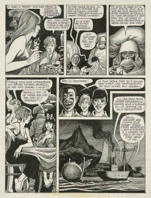 Georges Pichard | Bornéo Joe, 1984 - La pierre de passe, Tome 2 | Huberty Breyne Gallery