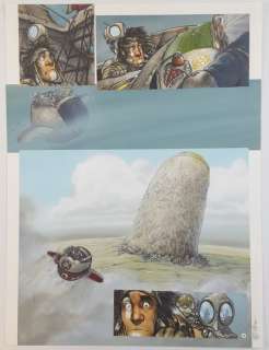 I Custodi del Maser n. 9 - Massimiliano Frezzato - Tavola Originale "L’Isola dei Nani" - Page volante | Catawiki