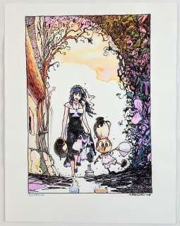 Massimiliano Frezzato - Illustr. Origin. "I Tarocchi di Pinocchio" - Page volante - (2008) | Catawiki