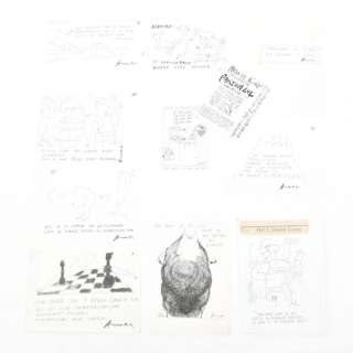 [ORIGINAL BOOK ARTWORK/CARTOONS] MARTIN SIMEK (B. 1948) UNDER PSEUD. ANONE. SERIES OF 10 CARTOONS ON WILLEM-ALEXANDER | Zwiggelaar Auctions