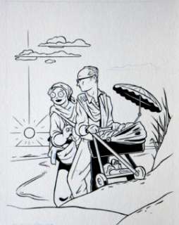 Jan Van Der Veken - Couverture – Magasine De Bond – Â Â» Jeunes parents Â Â»