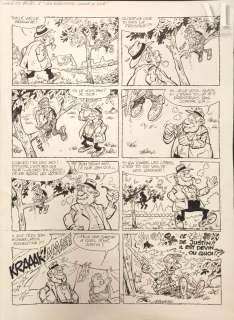 Aidans / Gen-Clo | Humour. Ensemble de deux planches | Millon