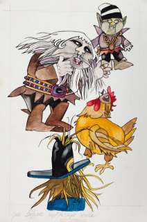 Zbigniew Rychlicki (1922 - 1989) | Zbigniew Rychlicki | "Dorota u Króla Gnomów", ilustracja, 1976 | Desa Unicum