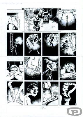 Olivier Vatine | Niourk Volume 2, Page 39 - Original Art by Olivier Vatine | Pulp’s Art