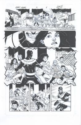 Robert Gill | Gambit: Wanted #2, Page 6 | Geoff M Art Sales