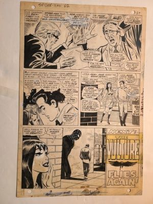 THE AMAZING SPIDER-MAN # 62 PAGE 27 LAST PAGE JOHN ROMITA | eBay US (Buy It Now)
