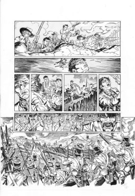 Paolo Martinello | FORT ALAMO pag.36 | Avalon Comic Art