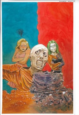 Tyler Crook | Metamorpho The Element Man #4 Variant Cover | Tyler Crook