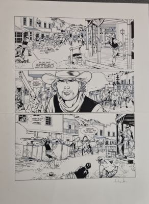 Henriet , Alain - planche originale (10) - La vallée des oubliées | Galerie des bulles