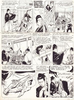 Michetz. Planche originale Kogaratsu | BDEnchères