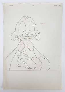 Disney * Illustration... | DISNEY * Illustration représentant Picsou Mine de plomb 39... | Vermot et Associés