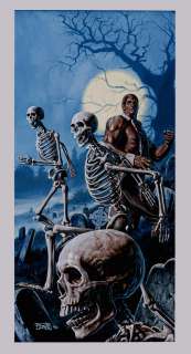 Bob Larkin - doc savage ‘the running skeletons‘ published doc savage - book #128! (1990)