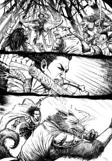 Gavin Smith | Gavin Smith - Heartpiercer Issue 1, Page 18 | Modern Mythology Comic Art