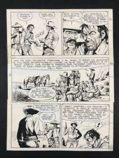 Tex #216 - "I Tre Killers" tavola originale - Page volante - (1978) | Catawiki