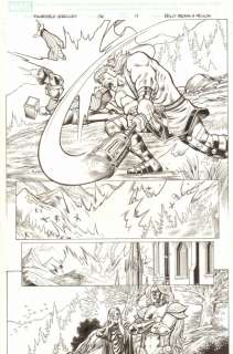 Nelson Decastro, Reilly Brown - incredible hercules, the #136 p. 11 - hercuthor smashing thorcules! - malekith watches - 2009 signed