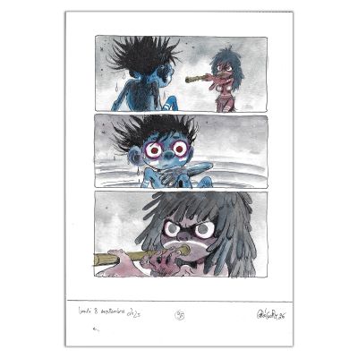 Gregory Panaccione | Petit Bonhomme - Page originale 97 | Achetez de l’Art