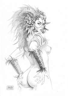 Pin Up - De Luca - original artwork - Page volante - (2019) | Catawiki