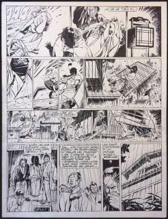 Michetz, Marc  - Planche originale et mise en couleur (p.28) - Kogaratsu T.6 - L’homme sur la vague | Catawiki