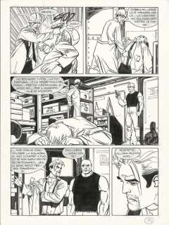 Nathan Never # 161 - Roberto De Angelis - tavola originale "La Caduta di Urania" - Page volante - (2004) | Catawiki