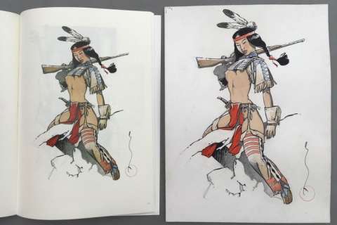 BD Boum Blois - Kogaratsu - Dessin original en couleur - Publié Dans Â«Â FantaisiesÂ Â» - EO (2017) | Catawiki