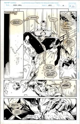 Jim Cheung | IRON MAN #330 p16 Original Art | Jim Cheung