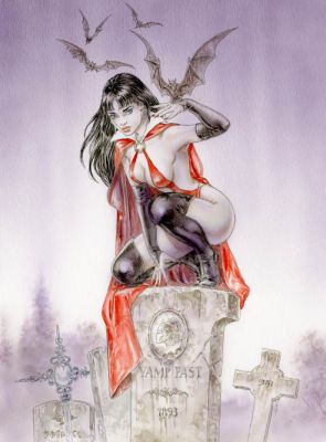 Luis Royo | VAMPIRELLA - MODEL 1 | Laberinto Gris