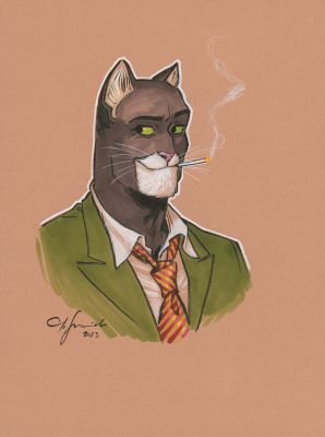 Juanjo Guarnido (Né En 1967) | Blacksad - Confidential Drawings | Huberty Breyne