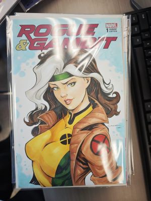 Bill Cao | Rogue Sketch Cover by Andres Cruz | Raremarq (Buy It Now)