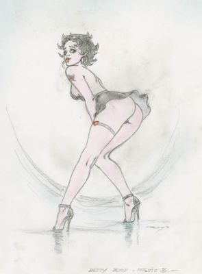 Luis Royo | BETTY BOOP - PREVIO B | Laberinto Gris