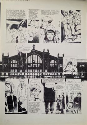 Hulet , Daniel - planche originale - Les chemins de la gloire | Galerie des bulles