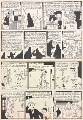 De Moor, Bob (1925-1992) | Lot 95 : Les aventures d’oncle Zigomar, planche 20. | Millon