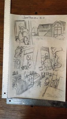 PRIMO: SWAMP THING #6 p 10 original prelim Berni Wrightson artwork from 1973 | eBay US (Buy It Now)