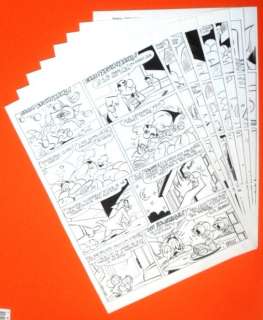 Gen-Clo - 8x Planche originale - Tom et Jerry - Un fromage pour Tom | Catawiki