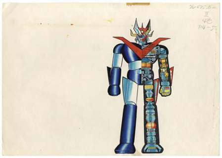 Dynamic Production Autograph color illustrations "Great Mazinger" 2 sheet