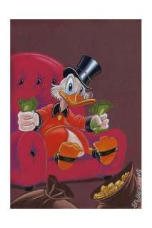 Bas Heymans - Uncle Scrooge - Sofa - Art préliminaire original | Catawiki