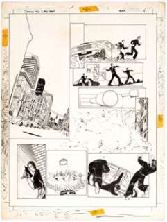 Marshall Rogers | DC Science Fiction Graphic Novel #5 "Demon with a Glass Hand" Story Pages 4 & 14 Original Art (DC, 1986). | Heritage