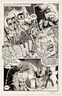 Tim Vigil - Faust #1 Story Page 6 Original Art (Northstar, 1989).