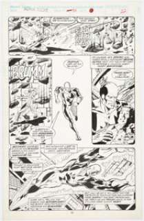 Dan Reed and Richard Bennett - Alpha Flight #92 Story Page 16 Original Art (Marvel, 1991)....