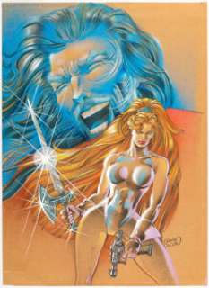 Ernie Colon - Dreadstar Illustration Original Art (c. 1994).... | Heritage