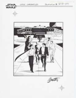 Brandon McKinney And Terry Beatty | Star Wars: Little Chronicles Illustration Original Art (Chronicle Books, 1996). ... | Heritage