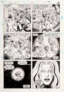 Rick Veitch And Alfredo Alcala | Swamp Thing #52 Story Page 13 Original Art (DC Comics, 1986). ... | Heritage