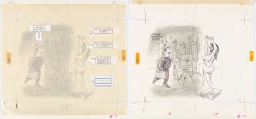 Al Jaffee | MAD’s Still More Snappy Answers to Stupid Questions Complete 1-Page Stories Original Art Group of 5 (EC ... (Total: 5 Original Art) | Heritage