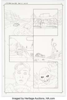 Morazzo, Martin - Martin Morazzo and Chris O‘Halloran Ice Cream Man #18 Story Page 17 Original Art (Image, 2020)....