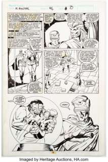 Smith, Paul M. | Paul Smith and Al Milgrom X-Factor #46 Story Page 6 Original Art (Marvel, 1989).... | Heritage