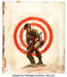 Prezio, Victor | Victor "Vic" Prezio Soldier in Armed Confrontation Original Art (c. 1960s-70s). ... | Heritage