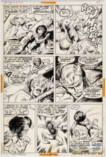 Buscema, John | John Buscema and Jim Mooney The Avengers #105 Story Page 12 Original Art (Marvel, 1972).... | Heritage