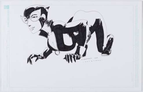 MacDonald, Andy - Andy MacDonald - Catwoman Specialty Illustration Original Art (2004)....